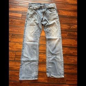 Men’s Silver Jeans